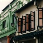 Restored traditional shop houses