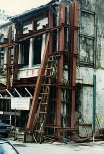 Restoration of traditional shop houses