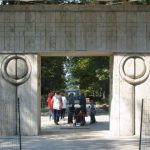 Targu Jiu City - Park Entry by C. Brancusi (1876-1957)