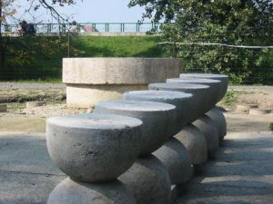 Dismantled Park Sculpture by C. Brancusi (1876-1957)