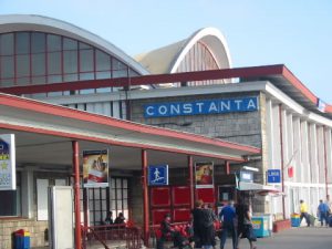 Constanta City (on Black Sea) - Train Station