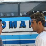 Constanta City - Guys at Bus Station