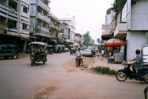 Downtown intersection