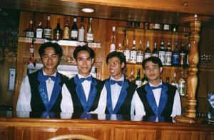Restaurant waiters