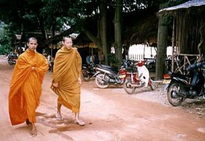 Monks and bikes