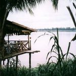 Small Mekong River restaurant