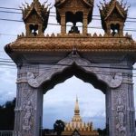 Pha That Luong National Memorial entry