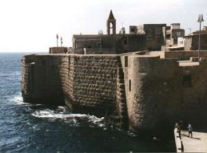 Acre-sea walls