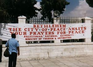 Bethlehem-futile welcome sign