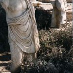 Caesarea-ancient Roman sculptures