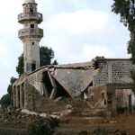 Golan Heights-bombed mosque