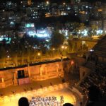 Amman - city scene: open air concert in Roman Amphitheatre