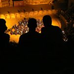 Amman - city scene: open air concert in Roman Amphitheatre