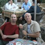 Amman - trendy cafes in Schmeisani district with Richard and