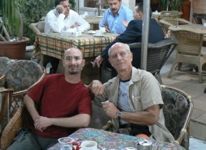 Amman - trendy cafes in Schmeisani district with Richard and