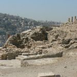 Amman - Roman ruins overlook the city