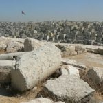 Amman - Roman ruins overlook the city