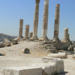 Amman - Roman ruins overlook the city