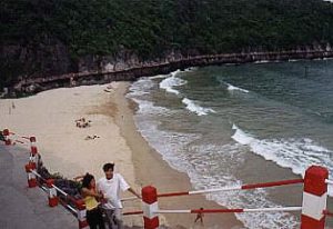 Halong beach