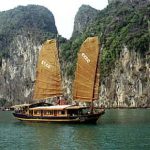 Halong Bay sailboat