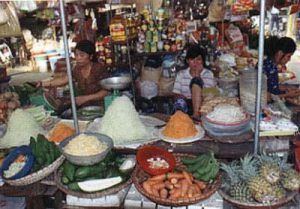 Hanoi food market