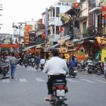 Hanoi colorful street