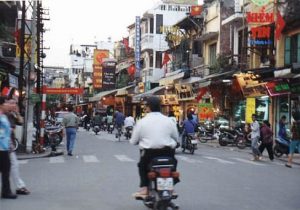 Hanoi colorful street