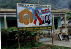 Rural AIDS billboard