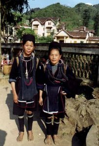 Sapa village Hmong women