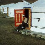 Ger (yurt) camp at Great White Lake