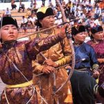Naadam Festival archers (LP)