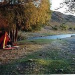 Campsite by Orkhon Gol River