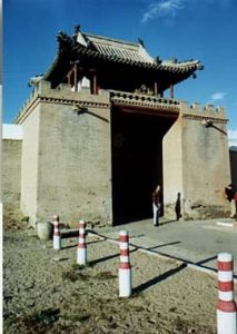 Entry to Kharkhorin monastery