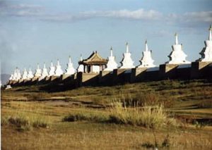 Kharkhorin monastery wall