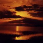 Sunset at Ogii Nuur Lake