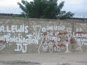 Downtown Kingston - graffiti