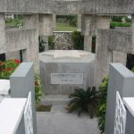 National Heroes Park memorial to Norman Manley Prime Minister 1960s
