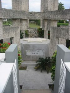 National Heroes Park memorial to Norman Manley Prime Minister 1960s