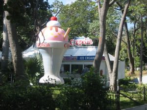 Famous Coppelia ice cream parlor