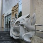 Fine Arts Museum entry sculpture