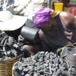 Port au Prince - charcoal vendors