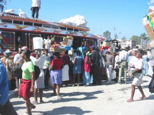 Haiti, Port au Prince Haiti occupies the island of Hispaniola, along