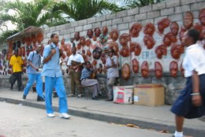 Haiti, Port au Prince Haiti occupies the island of Hispaniola, along