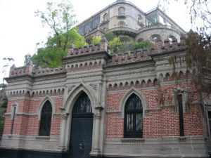 Lower gatehouse to the Chapultepec Castle