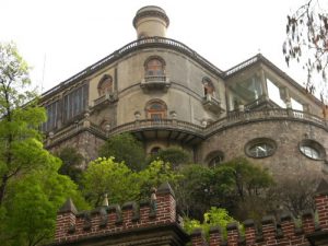 Exterior of the Chapultepec Castle
