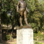 Statue of a liberator at Chapultepec