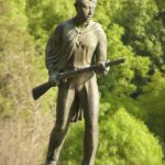 Gardens and statues of Chapultepec Castle