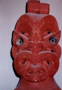 Auckland museum Maori carving