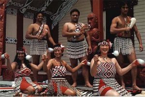 Maori native costumes