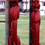 Maori phallic figures